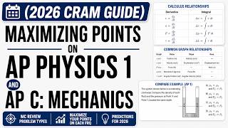 (2026 Cram Guide) Maximizing Points on AP Physics 1 and AP C: Mechanics