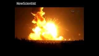 Orbital's Antares rocket explodes on launch