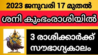 2023 ജനുവരി 17 മുതൽ ശനി കുംഭംരാശിയിൽ | Malayalam Astrology | Astrology 2022 | KS HARIBABU| Horoscope