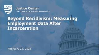 Beyond Recidivism: Measuring Employment Data After Incarceration