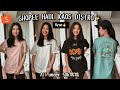 SHOPEE HAUL KAOS DISTRO OVERSIZED H&M MURAH & BERKUALITAS✨ | CUMA 50RIBUAN AJA + GIVEAWAY!!