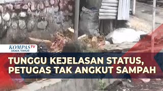 Honorer Kebersihan Jember Tunggu Kejelasan Status, Beginilah Penampakan Sampah Menumpuk di Jalan!