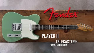 FENDER: Player II Telecaster® - Birch Green + Tone Master Pro