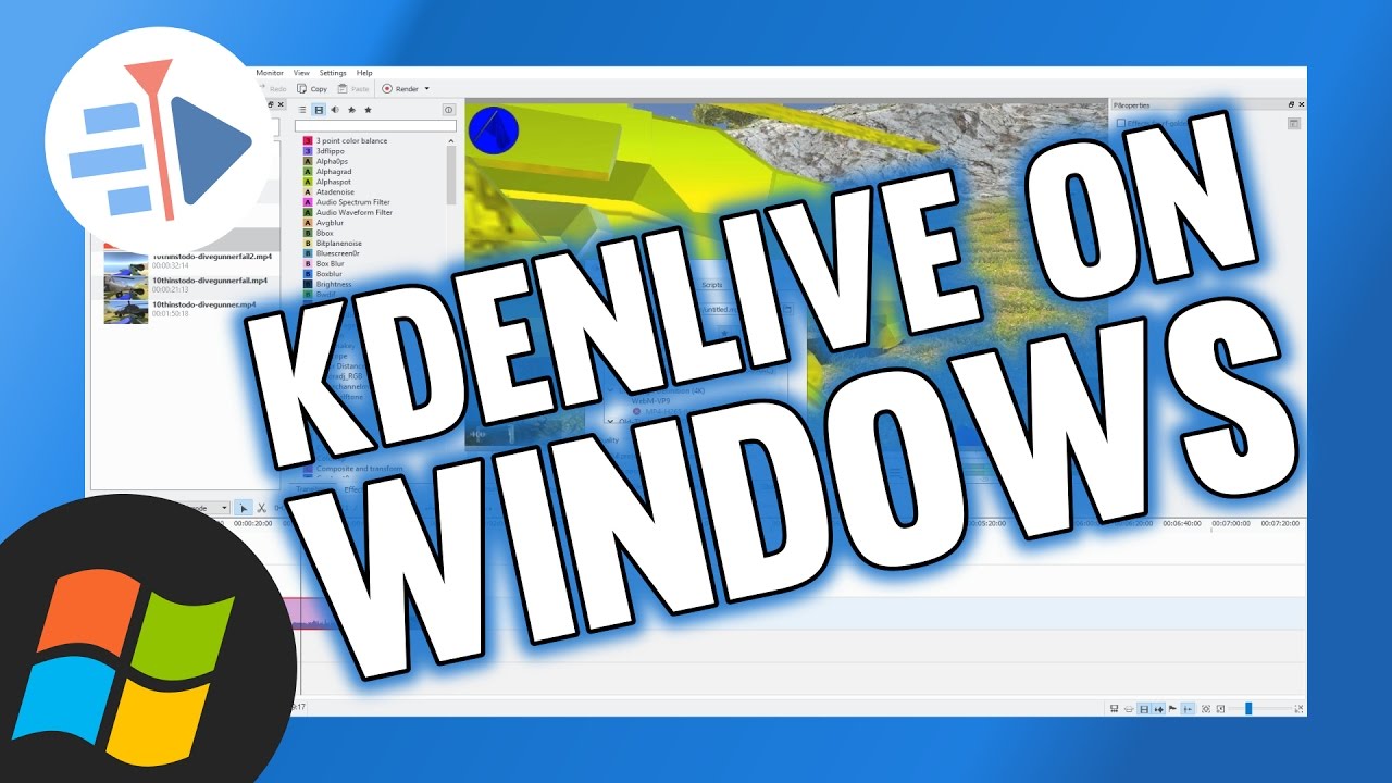 Using Kdenlive Entjery