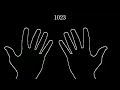 How to count to 1000 on two hands