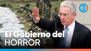 Álvaro Uribe y el H0RR0R de su gobierno "Ocultar Falsos Positivos y perseguir Defensores de DDHH"