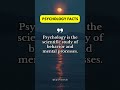 Psychology is the scientific study || #shorts