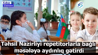 Dərslər nə vaxtadək dayandırılıb? - RƏSMİ CAVAB