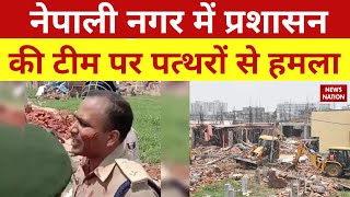 Patna News : Nepali Nagar में अवैध मकानों पर चला बुलडोज़र | Patna | Nepali Nagar | Rajeev Nagar