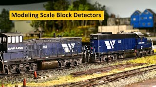 Modeling HO Scale Prototype Block Detectors | Boomer Diorama ~ # 311