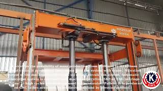 KMS 1400 New Generation Concrete Pipe Machine | Advanced and Efficient Production Technology