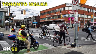 Toronto Walk along Dufferin Street (Narrated) on Sept 29, 2020 [4K]