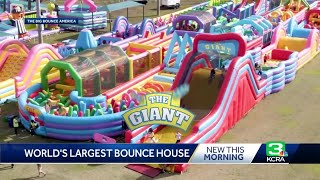 World's largest bounce house comes to Elk Grove