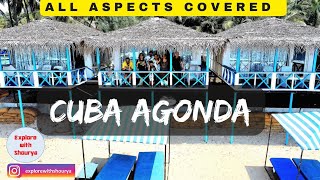 CUBA AGONDA 2023 Best Beach Hut in Agondain5min #cubaagonda #agonda#agondabeach @ExplorewithShourya