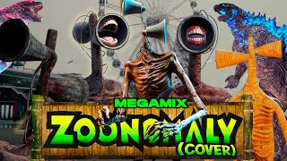 MEGAMIX SIREN HEAD's Zoonomaly Theme Song COVER MEME MUSIC