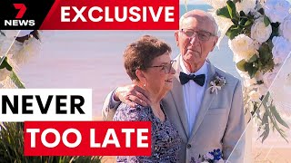 Aussie couple proving it’s never too late to find love | 7 News Australia