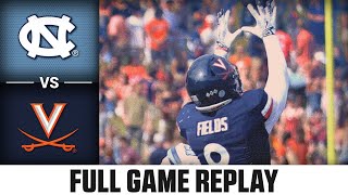 North Carolina vs. Virginia Full Game Replay | 2024 ACC Football