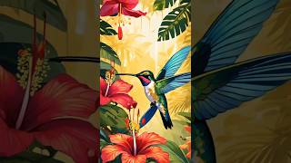 Mysteries of Hummingbirds|An Enchanting Journey|#hummingbird #shortfeed #youtubeshorts