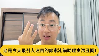 爆70万大数？这是今天最引人注目的郭素沁前助理贪污丑闻！｜阿耀闲聊政治