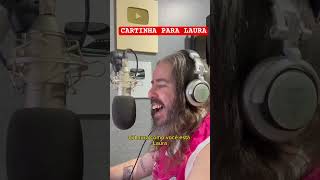 Cartinha para Laura… no programa Priscilove! 😂❤️📻