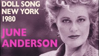 June Anderson - Offenbach: TALES OF HOFFMANN, Doll Song, NYCO Broadcast 1980