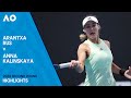 Arantxa Rus v Anna Kalinskaya Highlights | Australian Open 2024 Second Round