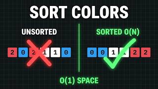 Sort Colors — Dutch National Flag Algorithm | LeetCode 75 Python