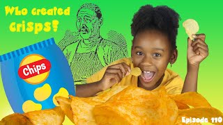 A Black Man Invented Potato Chips Crisps | George Crum | Kids Black History