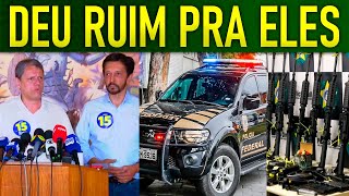 MENSAGENS-B0MBA de membros do PCC mostram ligação com Tarcísio!! PF VAI PRA CIMA!! PRlSÕES feitas!!!