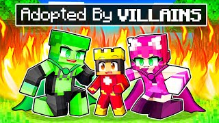 Adopted By SUPERVILLAINS In Minecraft!