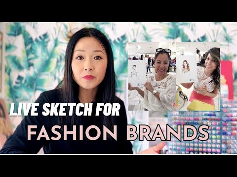 Becoming a Fashion Illustrator: Live Sketching Tactics Revealed!