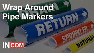 Wrap Around Pipe Markers