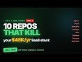 10 GitHub Repos So Good They Shouldn't Be Free — Part 4 (Kill $48K/yr of SaaS)