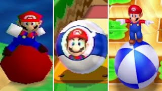 Evolution of Bumper Ball Minigames in Mario Party Games (1998-2017)