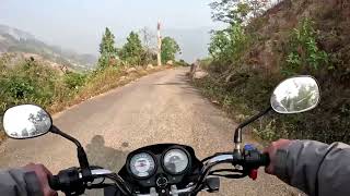 Motorcycle ride to Mainamaini,Belaka Koshi, Udayapur Nepal