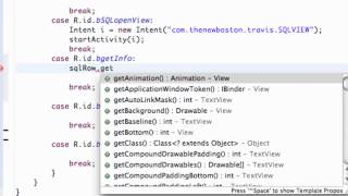 Android Developing Applications Tutorial 121 Setting up more SQLite methods