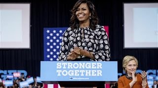 Michelle Obama Boosts Clinton on the Campaign Trail