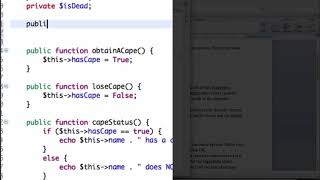 Activity 1 Part 4 - PHP Object Oriented Inheritance Super Heroes Example