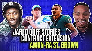 Amon-Ra On His Potential Contract Extension, The Draft & Why Jared Goff Is A Gam