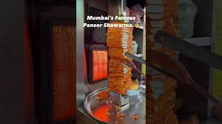 Paneer Shawarma making ❤️‍🔥 #streetfood #panner #shawarma #mumbai #1million #1000subscriber