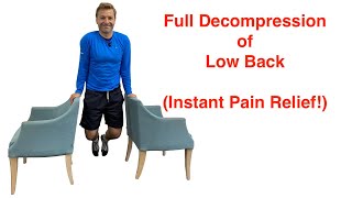 Full Spinal Decompression of the Low Back (FREE Exercise Sheet Available!)