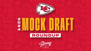 Chiefs Mock Draft Roundup 4 | NFL Draft 2024