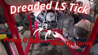 Can I Make This Junkyard LS With An HEI Distributor Stop Ticking???