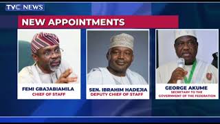 WATCH: President Tinubu Appoints Gbajabiamila As Chief Of Staff, Akume As SGF