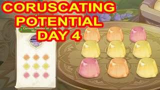 Coruscating Potential Day 4 (less than 7 moves) Genshin Impact 3.2