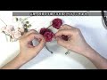 ティアラの作り方　パート１　バレエの花冠 01　tiara making tutorial