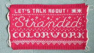 Let's talk about STRANDED COLORWORK | Knitting Q&A | PAPER TIGER