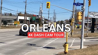 Orleans Ottawa Ontario Canada 4K Dash Cam Tour | 4K Dash Cam Tour