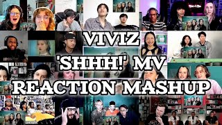 VIVIZ (비비지) - 'Shhh!' MV | Reaction Mashup