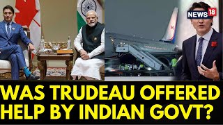 India Offered PM Modi's Plane To Canadian PM Justin Trudeau Departure | Canada News | News18